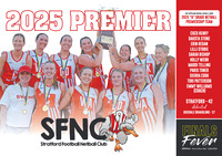 EGFNL Netball Poster